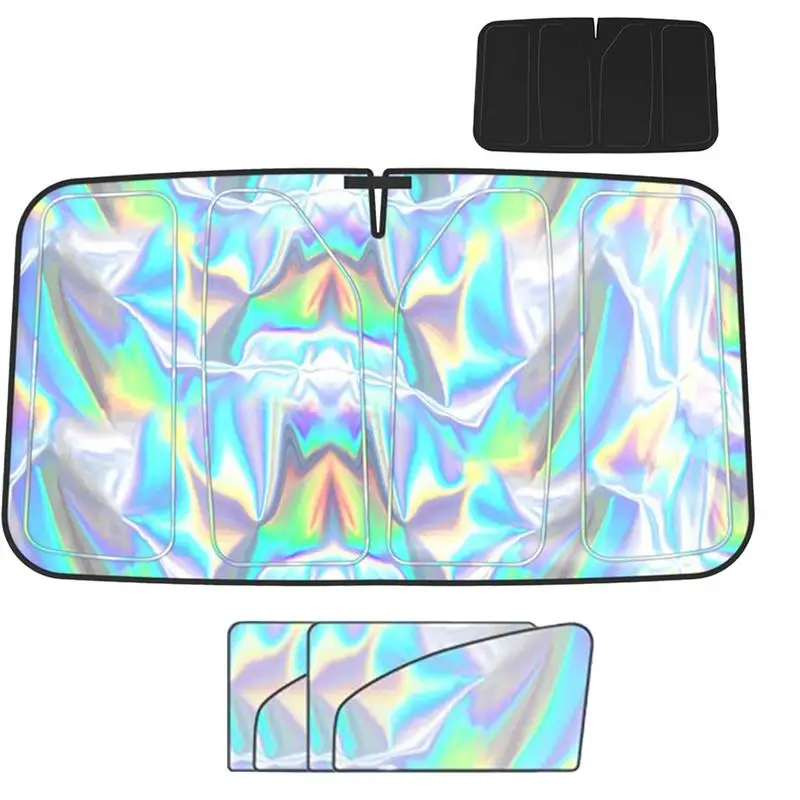 

Car Sunshade Front Window Sun Shade For Car Automotive Interior Sun Protection Foldable Block Screen For Vehicle Truck RV