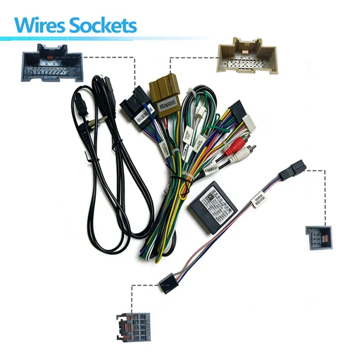 Imagen 2 del producto Adaptador de Cableado de Radio para Auto Android de 16 Pines con Canbus para Buick Verano, Onix, Opel Astra, Chevrolet S10, Colorado, Trailblazer