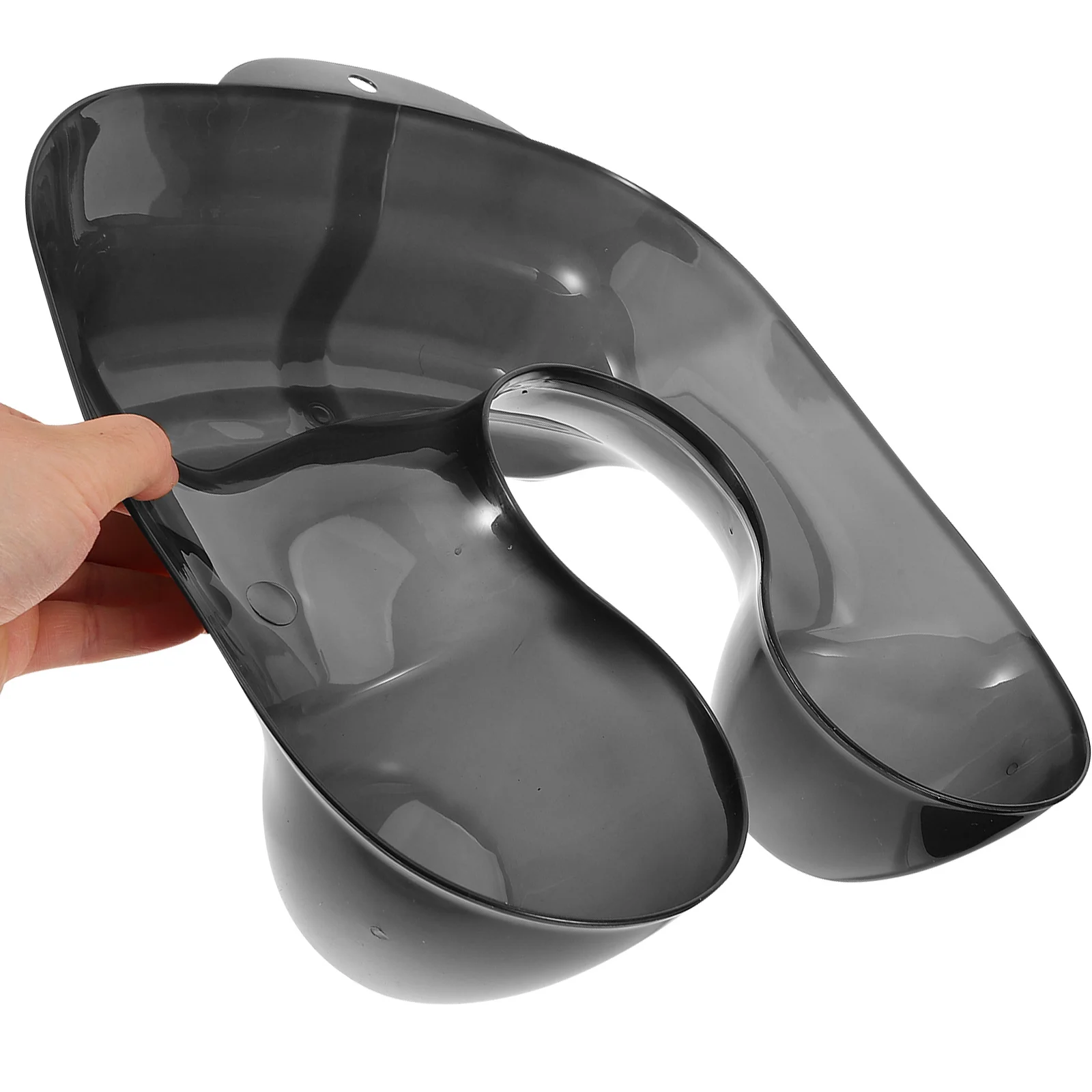 

Neck Tray for Hair Dyeing Hair Washing Neck Rest Plastic Dye Protector for Styling Perm Salon Use Portable Shampoo Bowl
