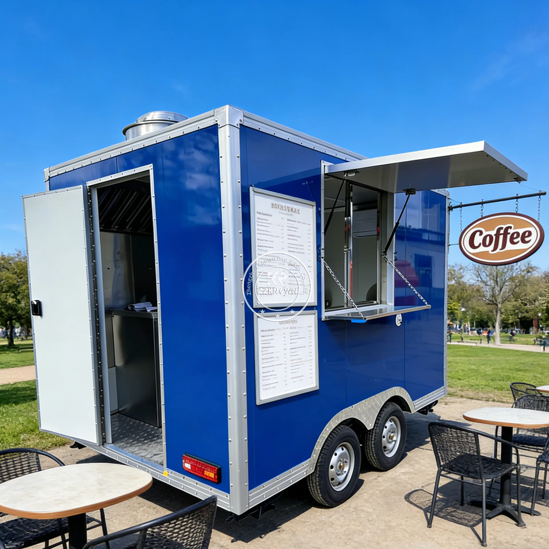 

Мобильный фудтрак для уличной торговли: прицеп для кейтеринга, тележка для тако, хот-догов, кофе, мороженого, с кухонным оборудованием