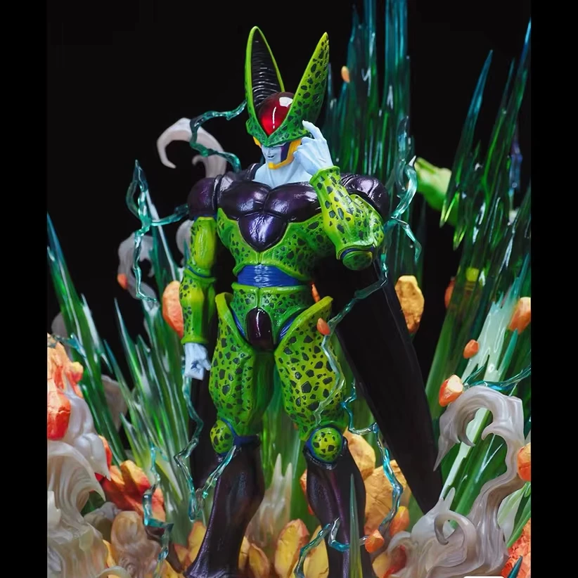 

Dragon Ball Z Perfect Cell 35cm Action Figure Collectible GK Statue Model Doll for Room Decoration And Desk Toys Gifts