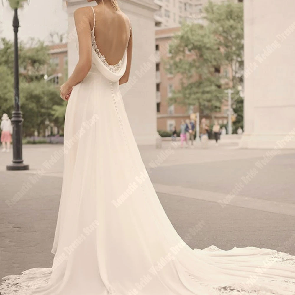 فستان زفاف على شكل حرف A بدون أكمام ، دانتيل مثير ، ياقة حبيبة ، طول مسح ، أحدث قائمة ، فساتين رائجة