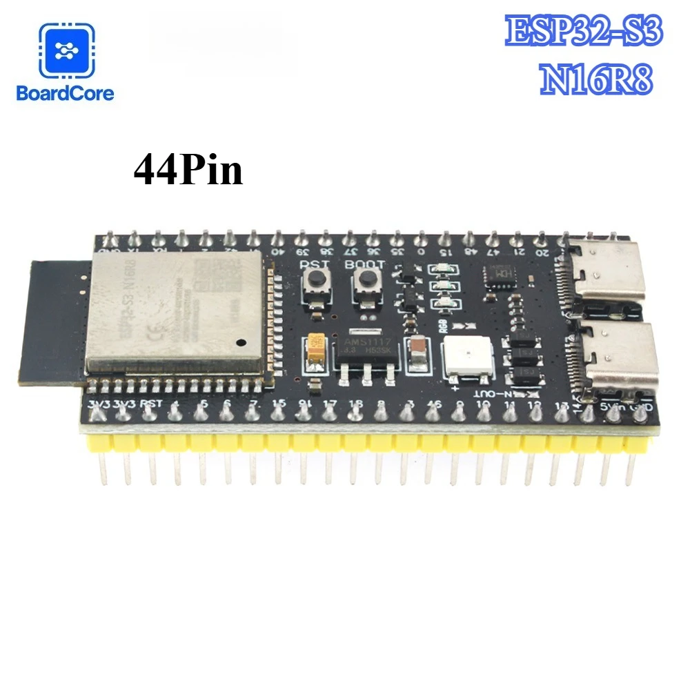 ESP32-S3 Core Board N16R8 16MB Flash 8MB WiFi Bluetooth USB 