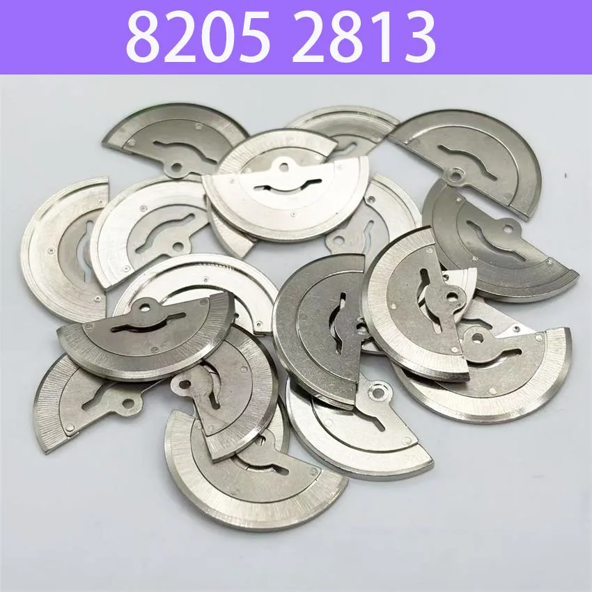 5PCS Automatic Hammer Watch Movement Accessory Compatible with 8205 2813 Mechanical Pendulum Hammer for Watch Repair