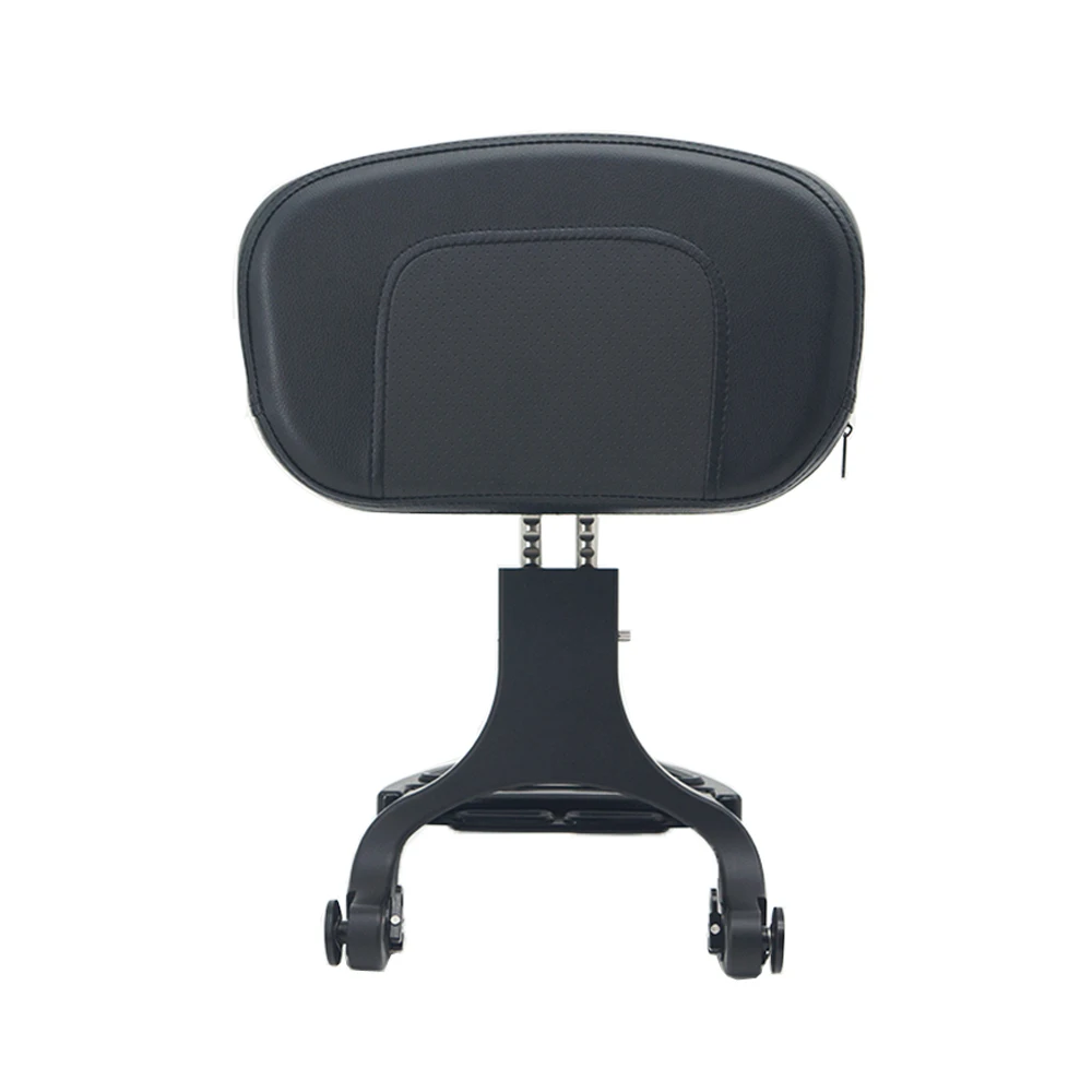 For Honda Forza 350 Motorcycle Accessories Sissy Bar Multi-Purpose Driver Passenger Backrest  with Folding Luggage Rack