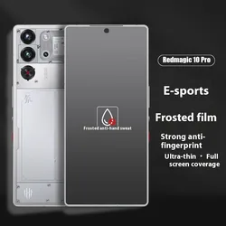 3Pcs Full Cover Frosted Screen Protector For ZTE Nubia Redmagic 10 Pro Front Matte Hydrogel Film for Red Magic10Pro TPU Film