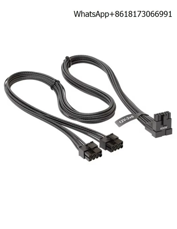 

SEASONIC 90 ° Кабель 2×6 (2x8p-16p) черного цвета только для подключения к 12VHPWRATX3.0