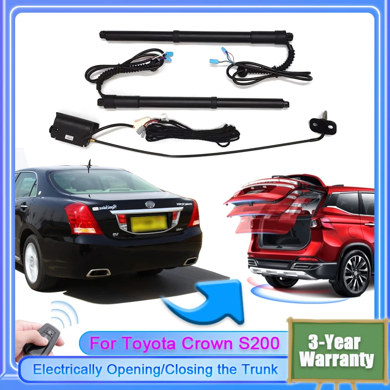 For Toyota Crown S200 MK13 2008~2012 Car Electric Tailgate Lift System Kit Auto Tail Gate Opener Automatic Lifting Rear Door