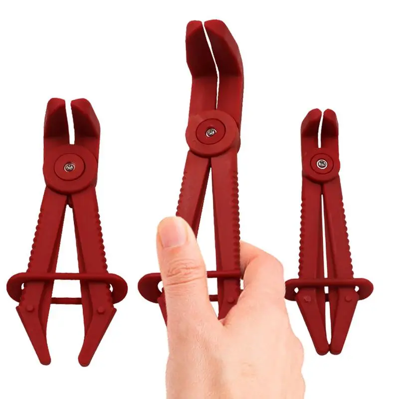 Hose Pinch Off Pliers Cut-Off Pliers For Fuels Hose Hose Line Clamp Cut-off Clamp Tubing Sealing Tool 3Pcs Hose Clamp Tool Set