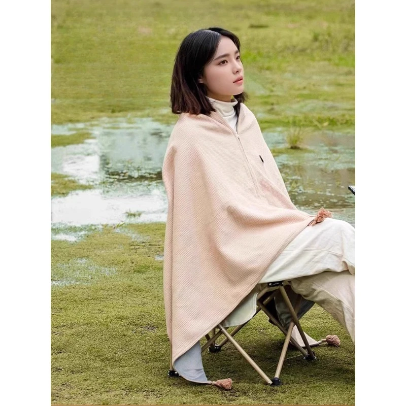 

Heated shawl washable outdoor usb graphene electric warm-up blanket