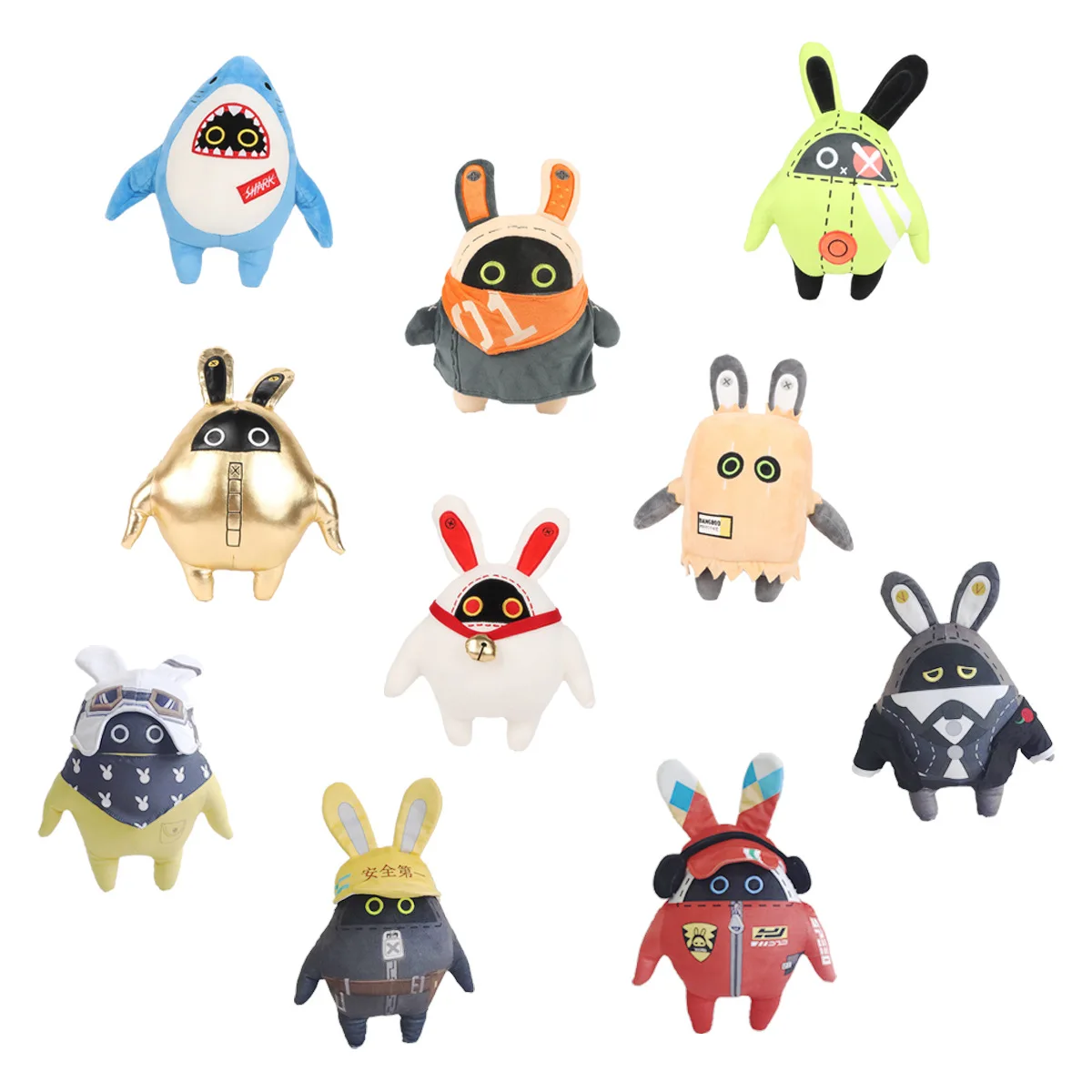 New Zenless Zone Zero Plush Toys Bangboo Plush Dolls Rabbit Stuffed Hot Anime Game Plushies Toys Kids Birthday Gifts Christmas