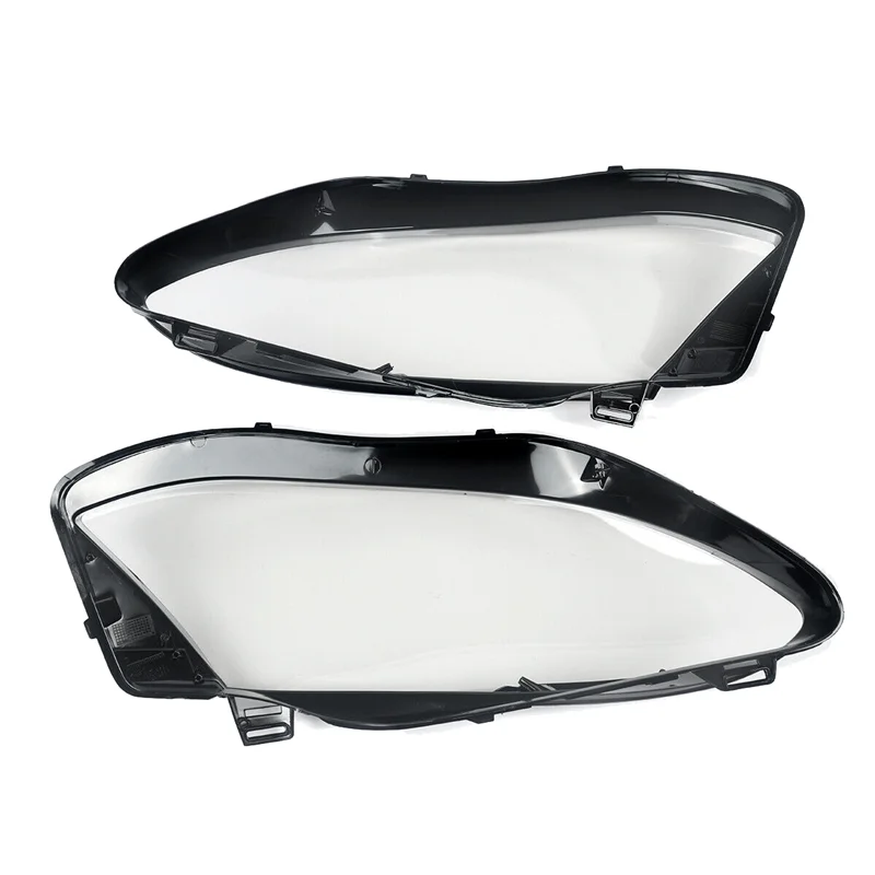 

For Mercedes-Benz W166 GLE W292 GLE-Coupe 2015-2019 Car Headlight Lens Cover Head Light Lamp Shade Shell Lens Case-A99D