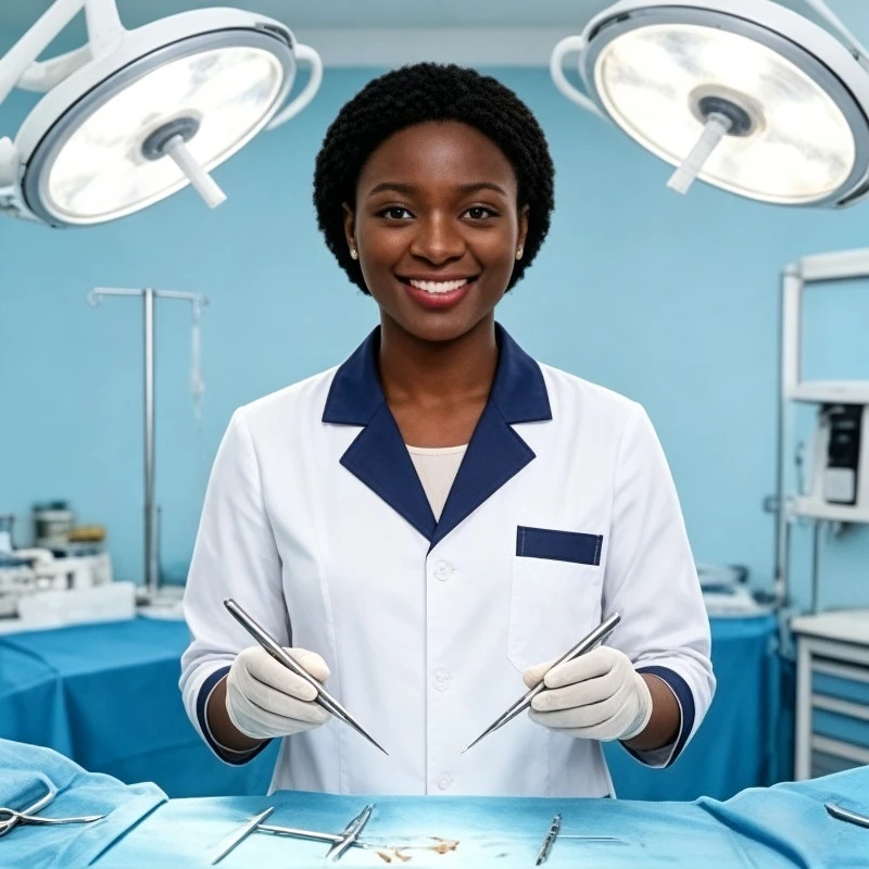 Kosmetikerin, weißer Kittel, halblange Ärmel, Hautpflegezentrum, Arbeitskleidung, Schönheitssalon, Spezialarzt, Krankenschwesteruniform