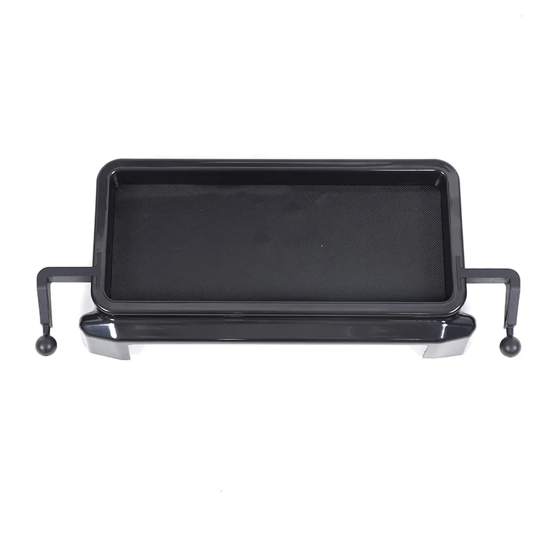 더블 폰 홀더 베이스 차량 스크린 고정 정리함 베이스 수납 박스 자동차 액세서리 토요타 타코마 2024 2025 SR SR5 TRD용