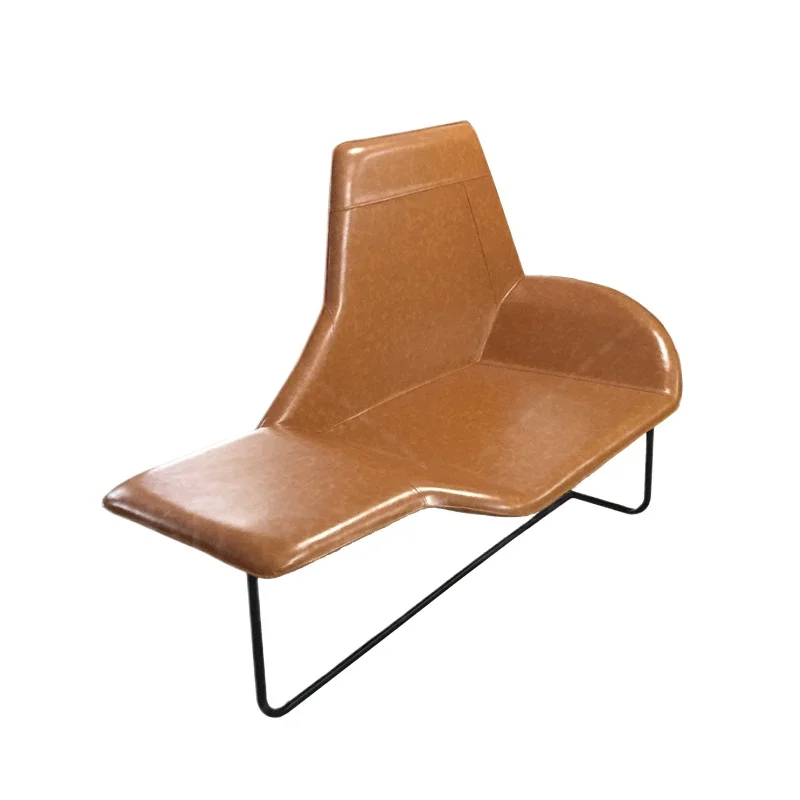 

Lahti Nordic Modern Furniture Leisure Chair Designer Creative Wide Reclining Chair Home Back Premium lounge chair