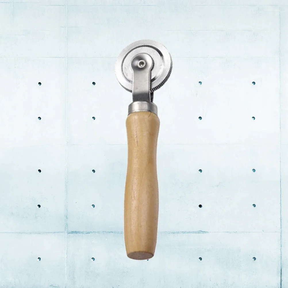 

Bearing Roller Tire Repair Tool 50x6mm Wooden Handle Labor-Saving Tire Tube Patch Roller Car Tyre Repair Kit Tyre Tool