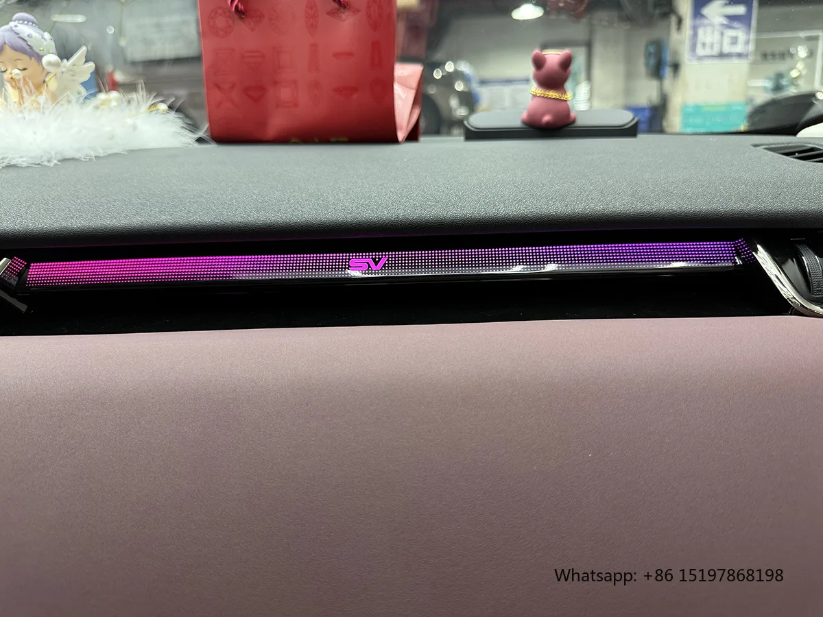 Icarsin Dynamic Ambient Light for Range Rover Velar 2020-2023 Interior LED Lighting Upgrade Accessories