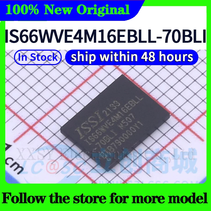 IS66WVE4M16EBLL-70BLI IS64WV25616BLL-10CTLA3 IS64WV51216BLL-10CTLA3 IS45S32400F-7TLA2 IS46TR16128DL-125KBLA2 W magazynie