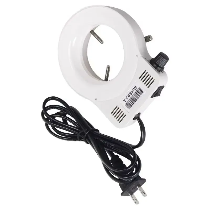 20 frosted circular lamps, high-definition electron microscope, LED supplementary light source with an aperture of 62mm