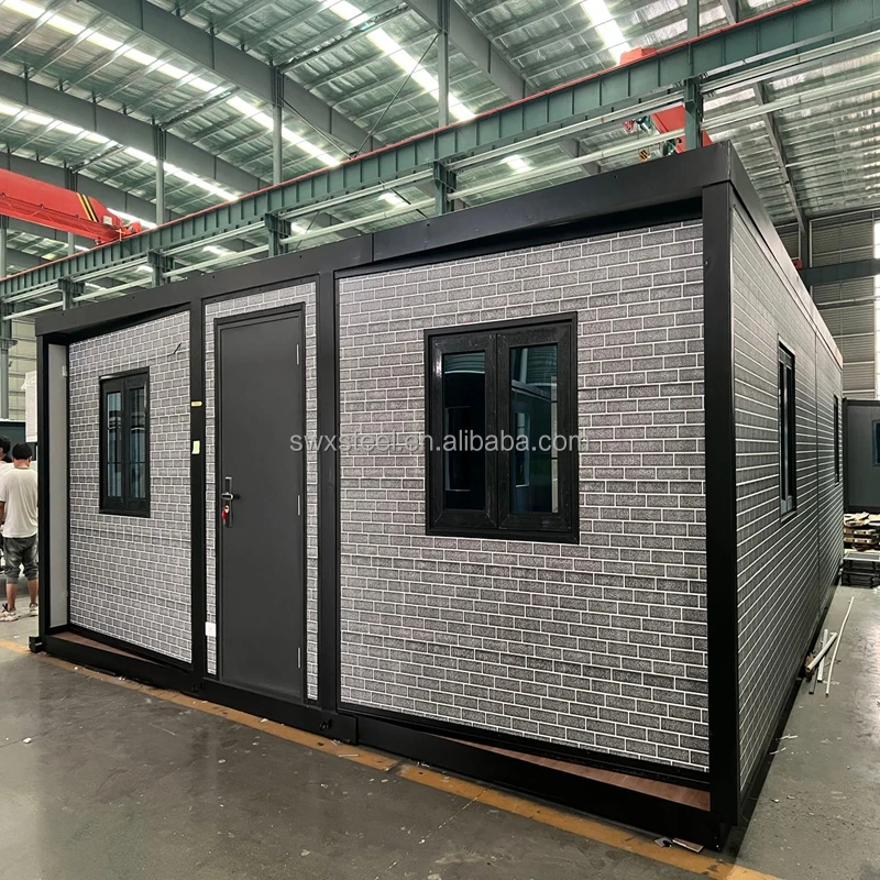 Australian Standard Modern 20ft 30ft 40ft Modular Prefabricated House Expandable Granny Sleeping House for Hotel