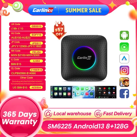 Carplay ai box ux999-pro - купить недорого | AliExpress