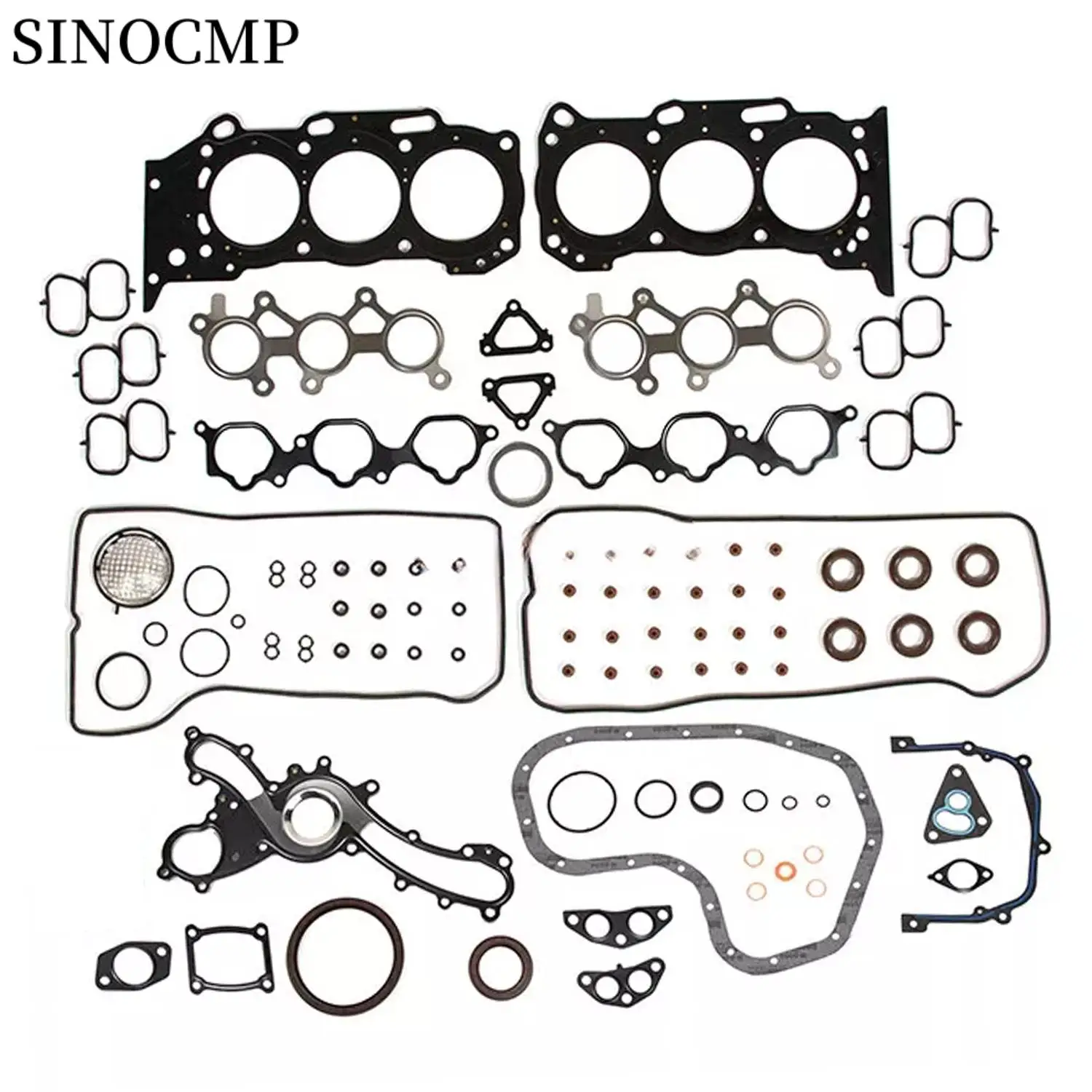 

2GRFE HS26321PT CS26321 Engine Overhaul Gasket Seals Kit For 05-15 Toyota Avalon Camry RAV4 SIENNA VENZA Lexus ES350 RX350 3.5L