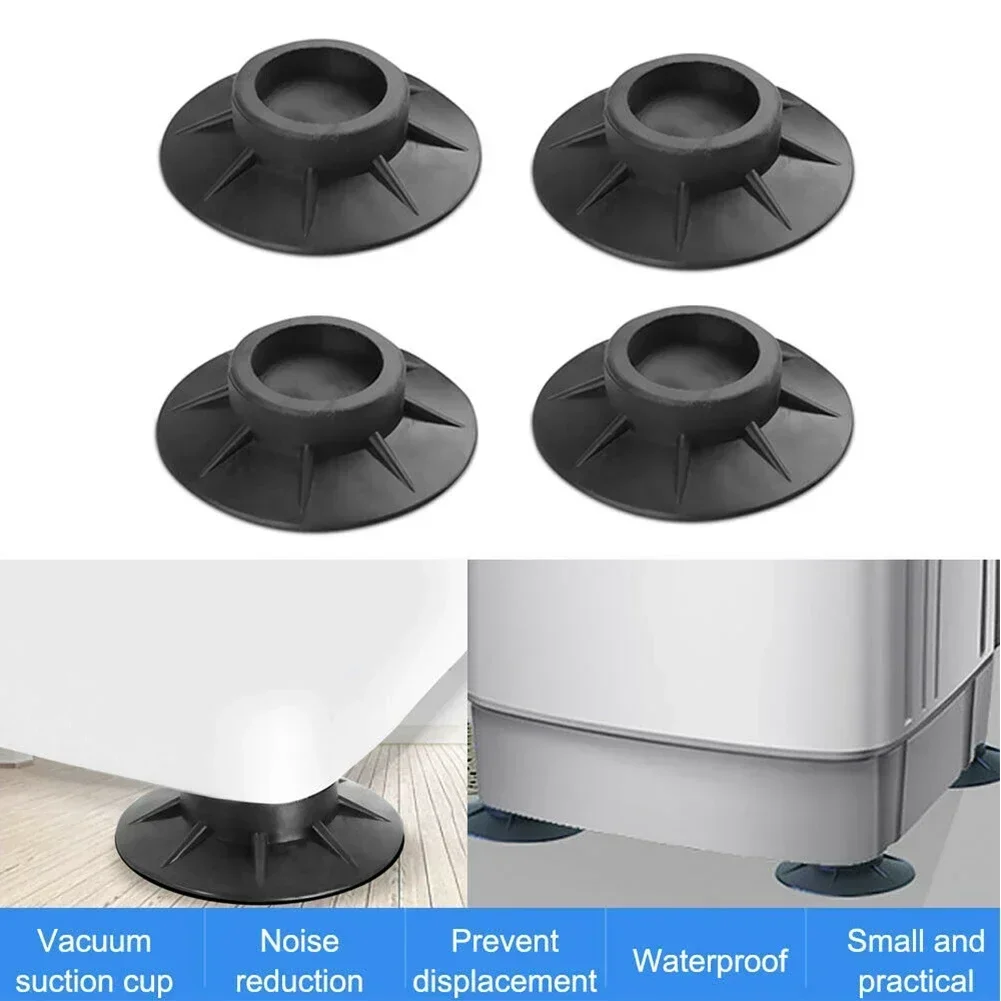 4Pcs Einstellbare Höhe Waschmaschine Fuß Pad Anti Vibration Matte Anti-vibration Pad Lärm-reduzierung Bein Basis unterstützung
