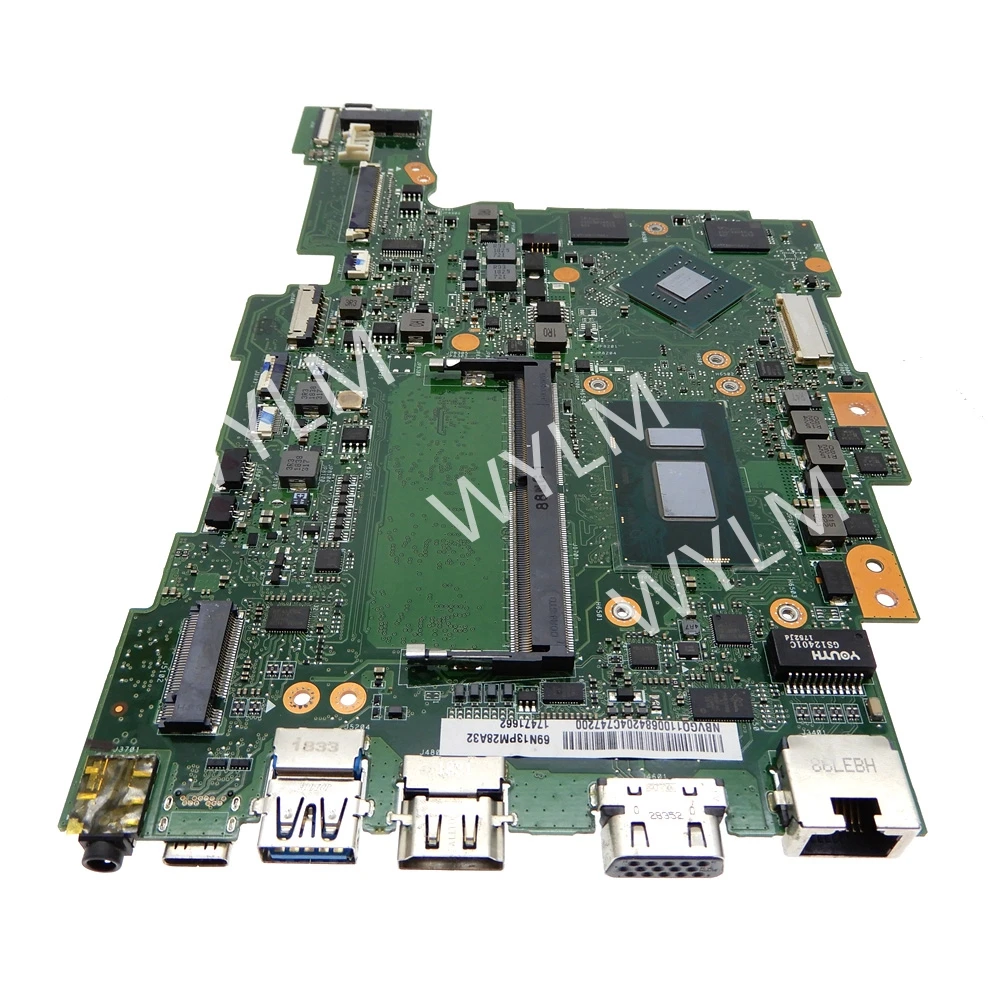 Imagem -06 - Totalmente Testado ok Laptop Motherboard Mainboard para Acer Tx520 Cpu I78550u Gpu:mx130-v2g Ram 4gb mb 8l