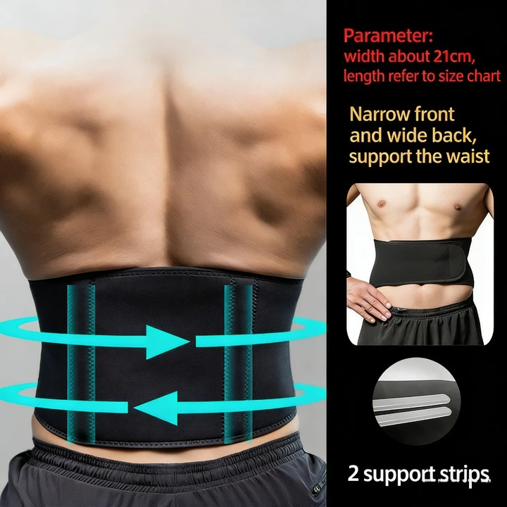 Special clearance sale Lumbar Support Male Female Sports Corset Belt Pressurized Fitness Training Driver Protective gear Outdoor