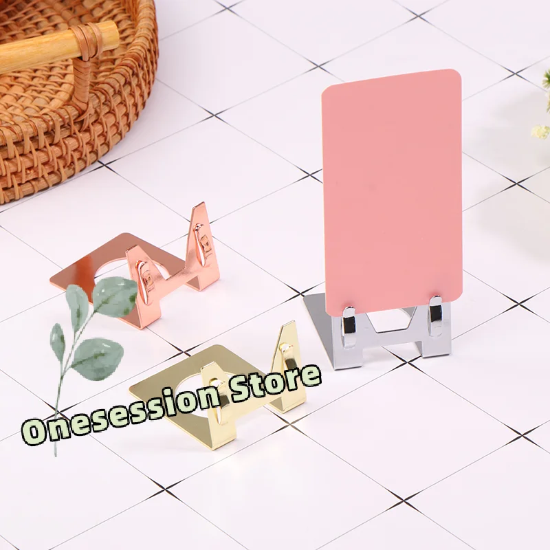 Metal Price Tag Label Clip Table Top Number Snap Food Name Card Sign Holder For Retailing Store Supermarket