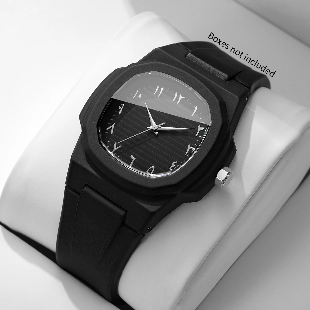 Silicone Band Women - ساعة يد كوارتز أنيقة للجنسين من