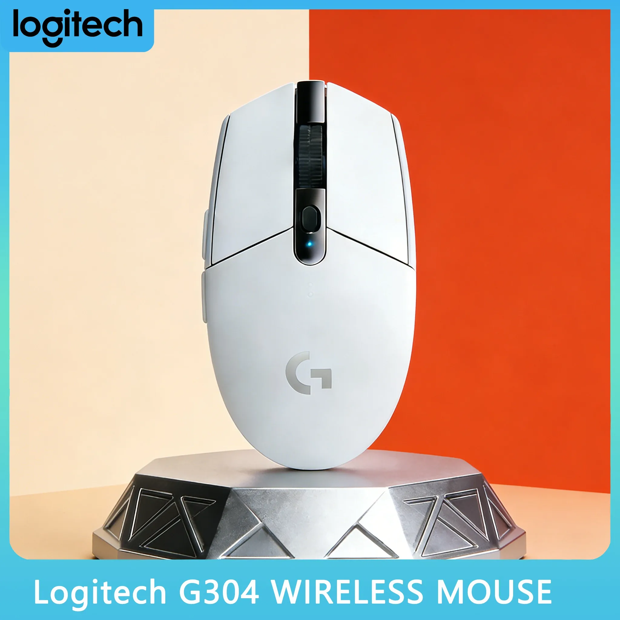 

Logitech G304 /G305 Wireless Gaming Mouse HERO 12000DPI Zero Acceleration Filtering