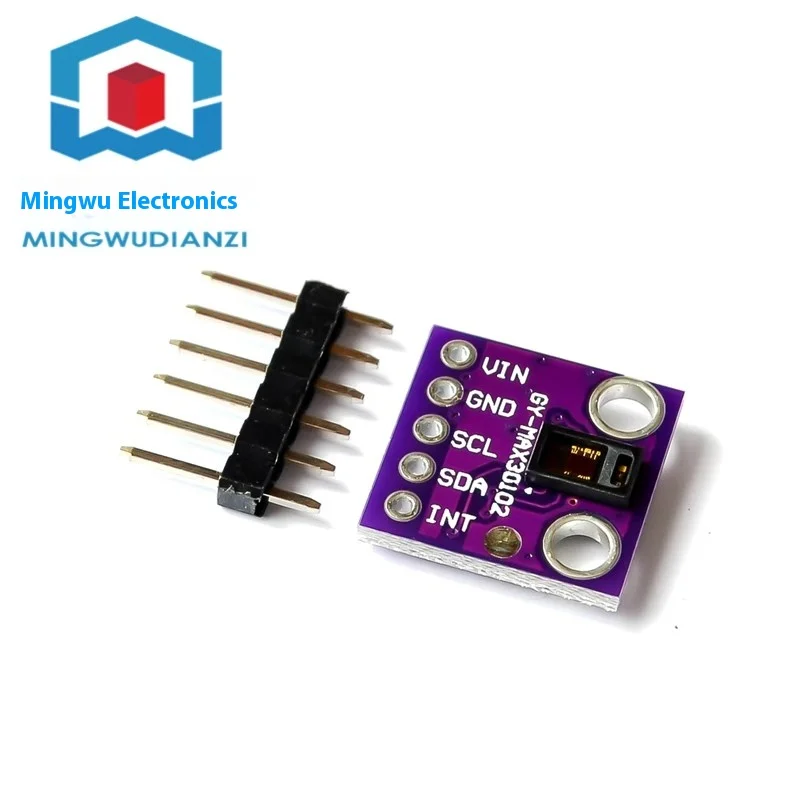 GY- MAX30102 Módulo sensor de concentração de oxigênio no sangue de pulso de frequência cardíaca