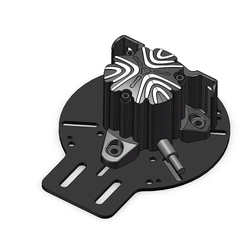 For Aura low-frequency vibrator mounting plate Bass Shaker body vibration Dayton Mount Plate