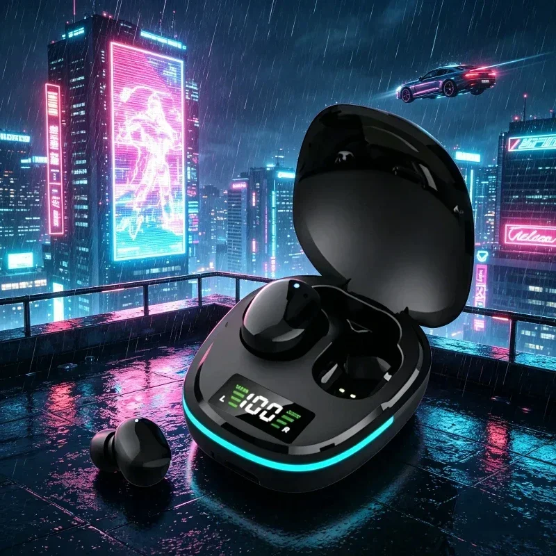 2026 NEW Original G9S Wireless Bluetooth Headphones Tws Waterproof Earbuds Earphones Digital Display Heaset Large Capacity
