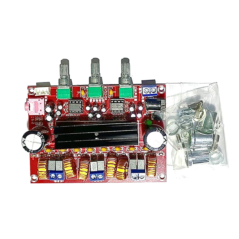 TPA3116D2 Channel 2.1 Digital Subwoofer Power Amplifier Board Module XH-M139 12V - 24V 2 * 50W + 100W