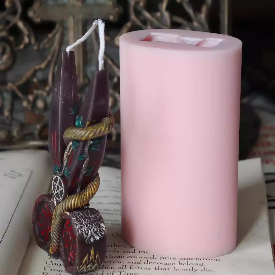 

Silicone Scissors Shape Candle Mold for DIY Candle Making, Realistic Decorative Candle Holder Mold