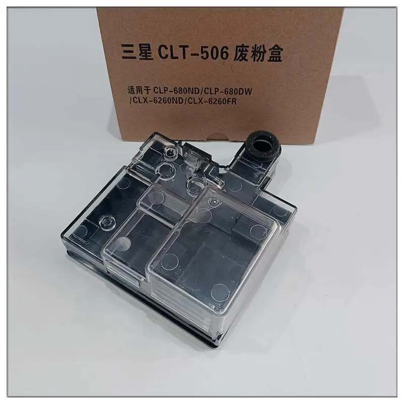 For Samsung CLT-W406 CLT-W506 CLT-W504 Waste Toner Container,CLP 680 415 360 365 CLX 6220 3300 6260 4195 C1810 Waste Toner Box