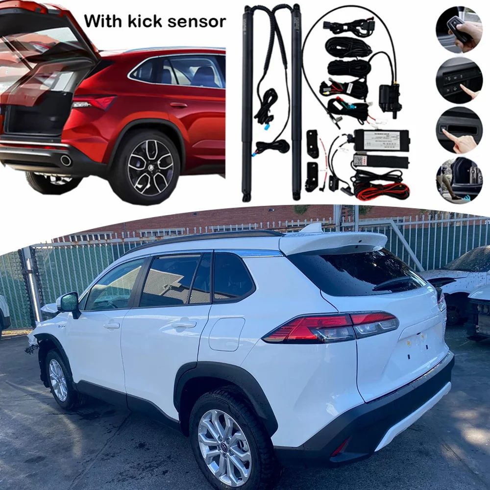 Fits for Toyota Corolla Cross 2022-2025 Retrofit Power Tailgate Lift Power Eletric Tailgate kick sensor