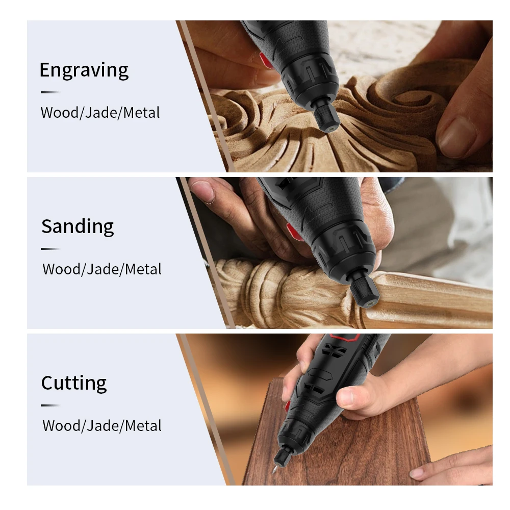 12V Electric Grinding Machine Handheld Small Polishing God Nanwei  Electric Tool Set Micro Electric Drill