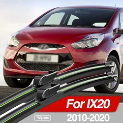 For Hyundai IX20 2010-2020 Front Windshield Wiper Blades 2pcs Windscreen Window Accessories 2011 2012 2013 2014 2018 2019