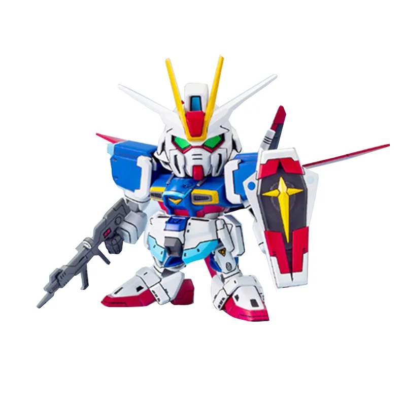 Figura de acción de Gundam zgmf-x56s-alfa para niños, Kit de modelo ensamblado, Original, genuino, SD, BB, Force Impulse, Gundam, Gunpla, regalo para niños