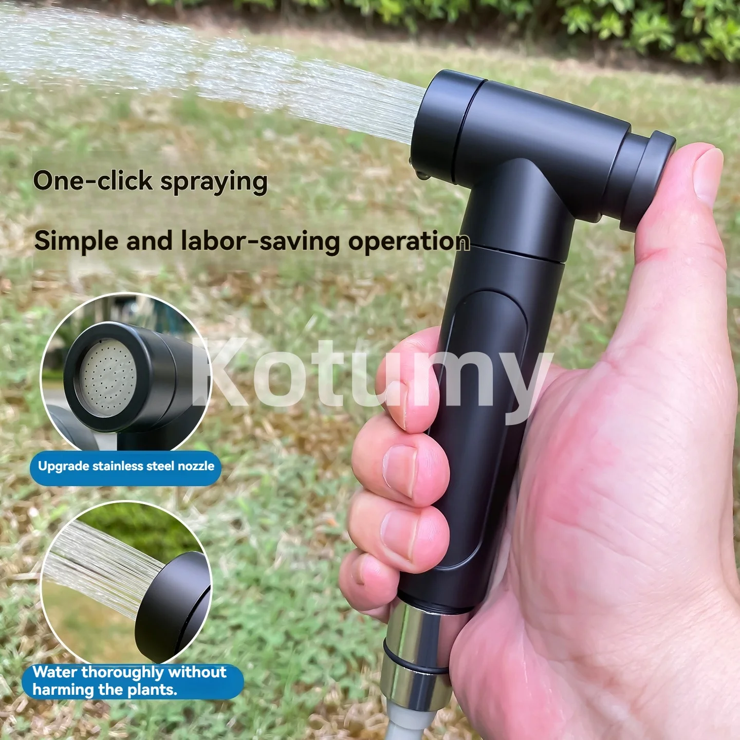 5L Electric Watering Pot, Handheld Large Capacity Spray Watering Can for Garden Watering & Indoor Disinfection, Long Battery Lif