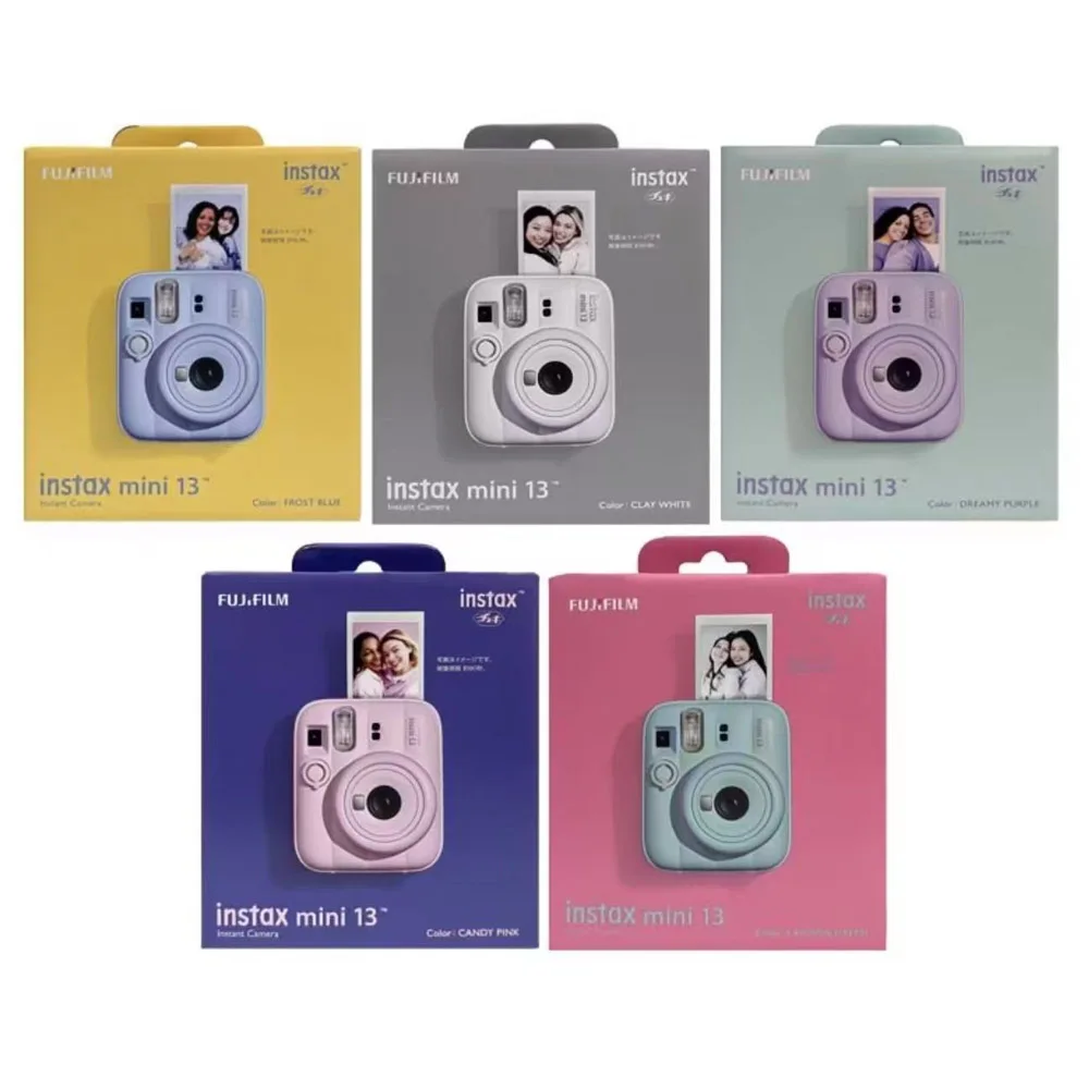 Fujifilm Instax Mini 13 Film Camera New With Optional 20/40 Sheets Film Photo Paper Genuine Fujifilm Instax Mini Camera Comes