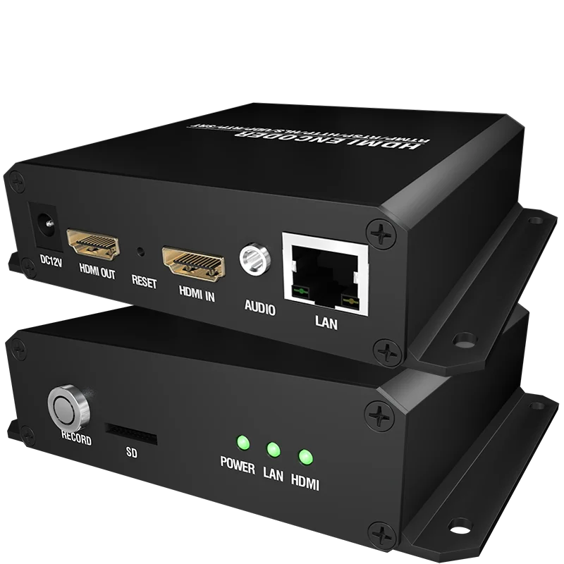 H.264  Loop Video Encoder for  Live SRT SD Card Computer Monitoring H265 Recording Radio & TV Broadcasting Equipment
