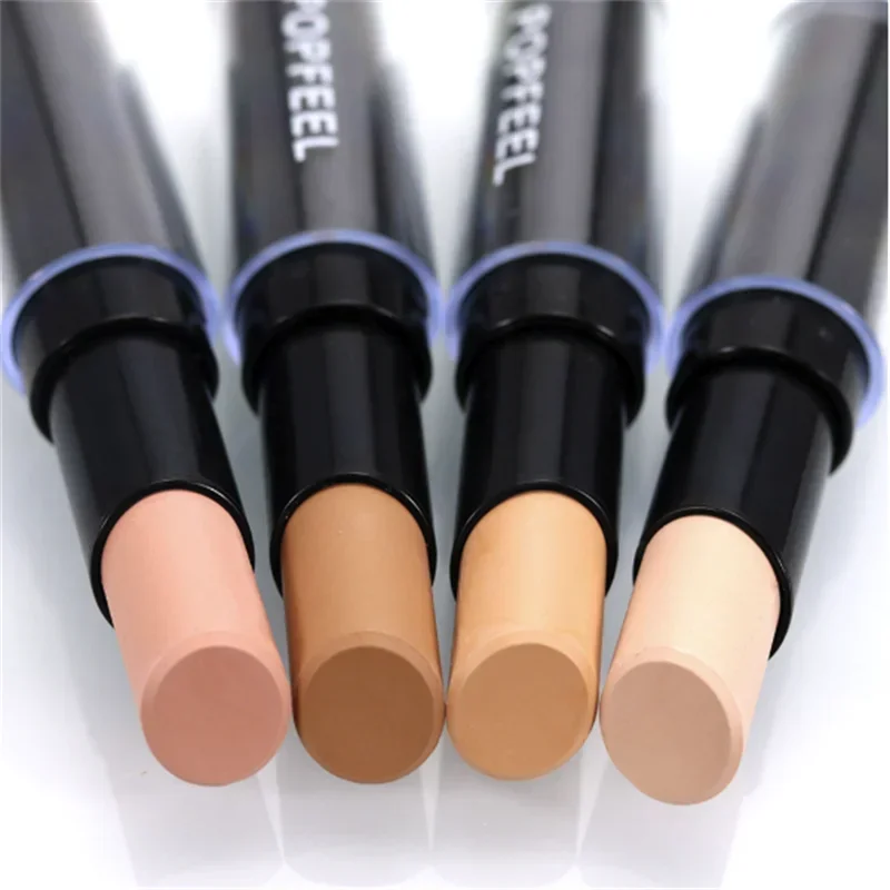 Women Daily Facial Makeup Dark Eye Circle Hide Blemish Face Care Blemish Creamy Concealer Stick  4colors Primer Makeup Paleta