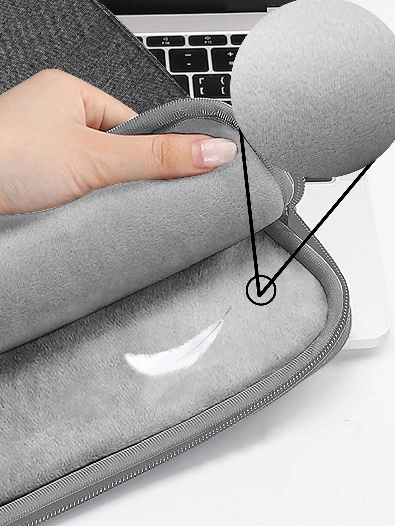 Sac à dos mince extensible pour ordinateur portable 15 15,6 16 pouces, sac pour ordinateur portable résistant aux déversements pour la plupart des Macbooks de 14 à 16 pouces ou d'autres ordinateurs