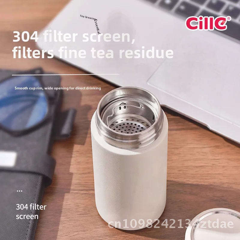 

Мини-термос Xile из нержавеющей стали 316, с ситечком для чая, высокая изоляция, портативный карманный размер, доступный в нескольких моделях