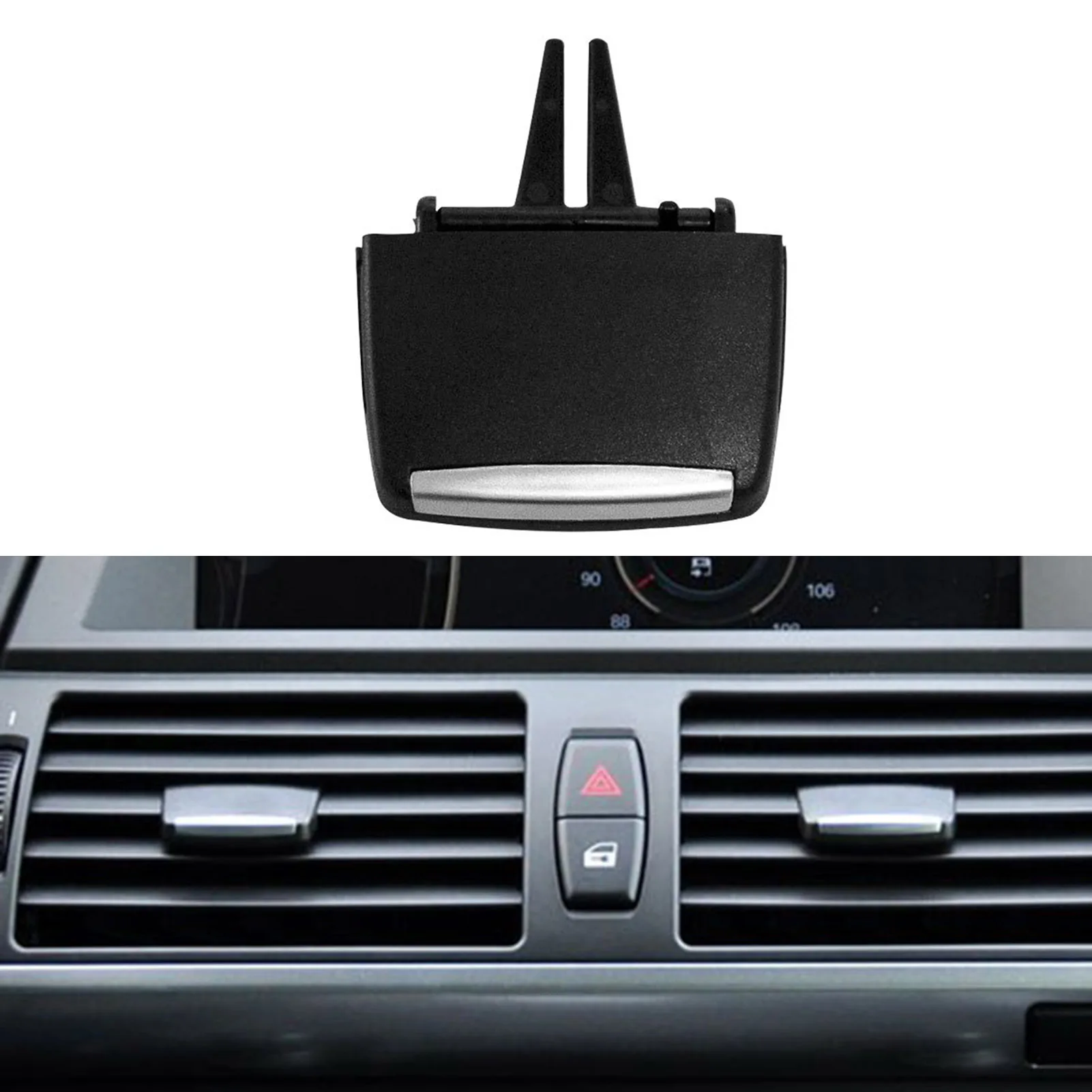 Car Air Vent Outlet Tab Clip Repair Kit Replacement for BMW X5 E70 X6 E71 A/C Vent Louver Control Handle Vent Repair Part