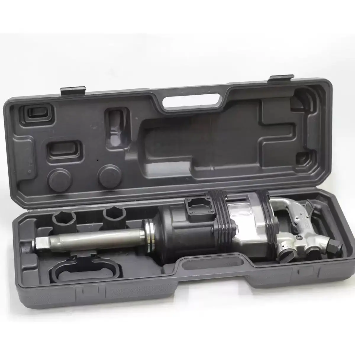 MEDSEN OEM Heavy Duty 1 Inch Aluminum Alloy Truck Wheel Nut Remover Air Impact Wrench Kit